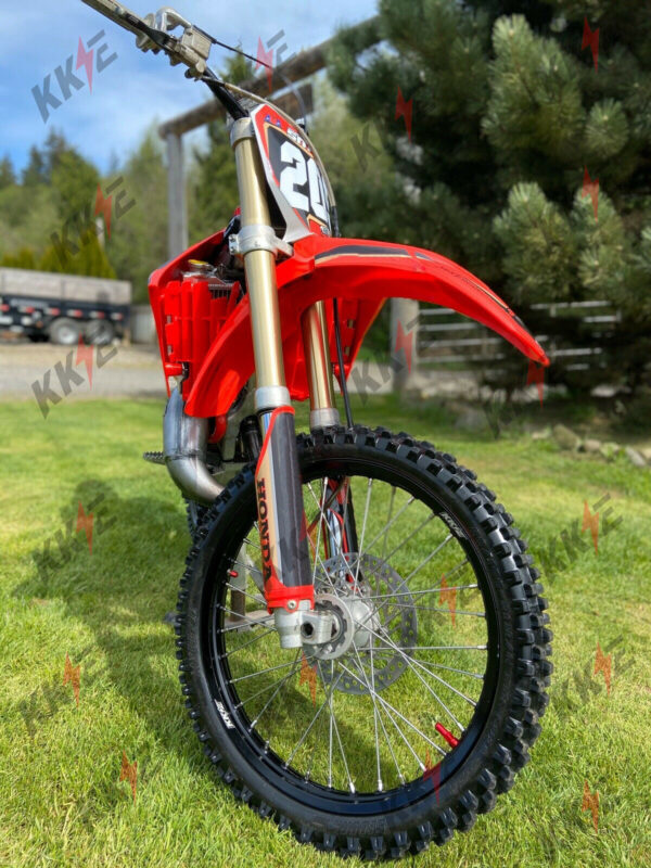 KKE 21in. 19in. Casting Spoked Wheels Rims Set For HONDA CR125R 1998-2001 CR250R 1997-2001 - Image 4