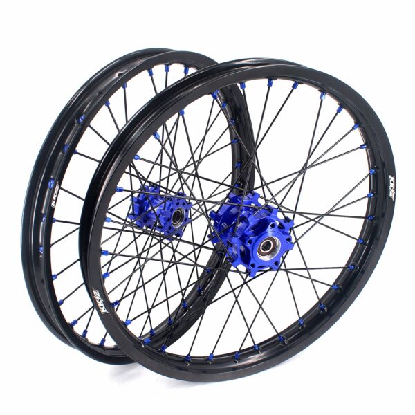 KKE Factory Stock 21 & 18 E-Bike Motorcycle Wheels Rims Fit For E-Ride PRO-S 2024 Blue - Image 4